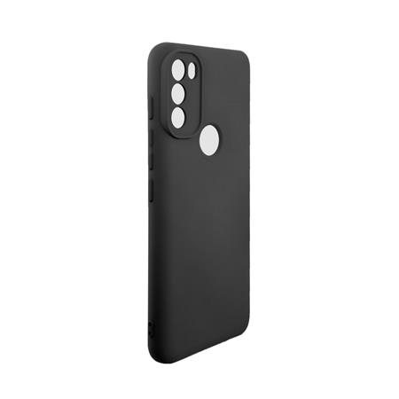 Funda Silicona Para Motorola G71 Negro